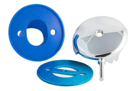 BIG Overflow Gasket and Overflow Cover Kit for Stopping Tub Leaks