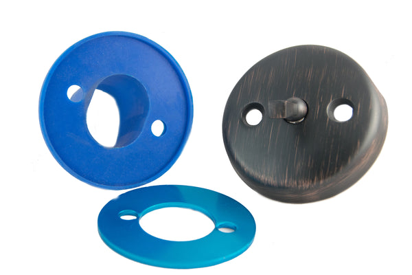 BIG Overflow Gasket Kit with Trip Lever Overflow Cover