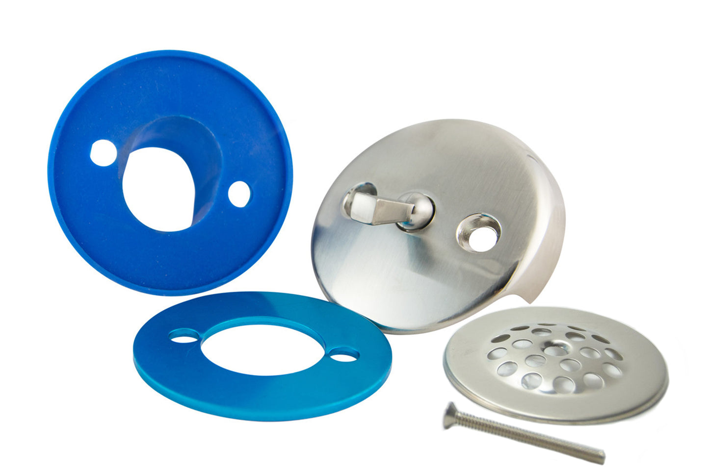 BIG Overflow Gasket, Trip Lever Cover, and Strainer Dome Cover Kit