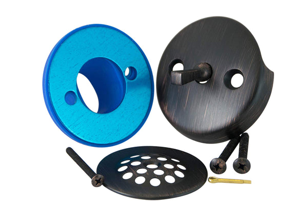 BIG Overflow Gasket, Trip Lever Cover, and Strainer Dome Cover Kit