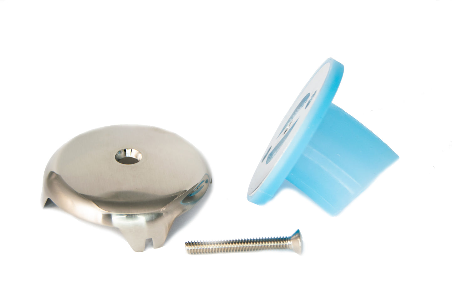 BlueVue Overflow Gasket Kit with Overflow Cover for Stopping Tub Leaks