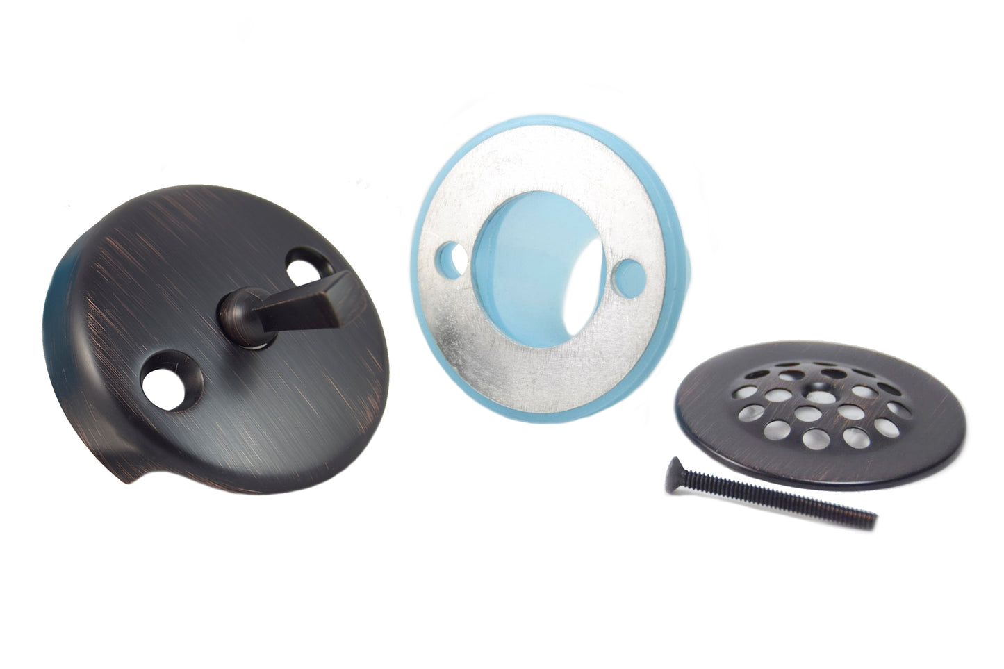 Overflow Gasket, Trip Lever Cover, and Strainer Dome Cover Kit