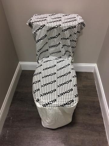 What!? You don't wrap your toilet?
