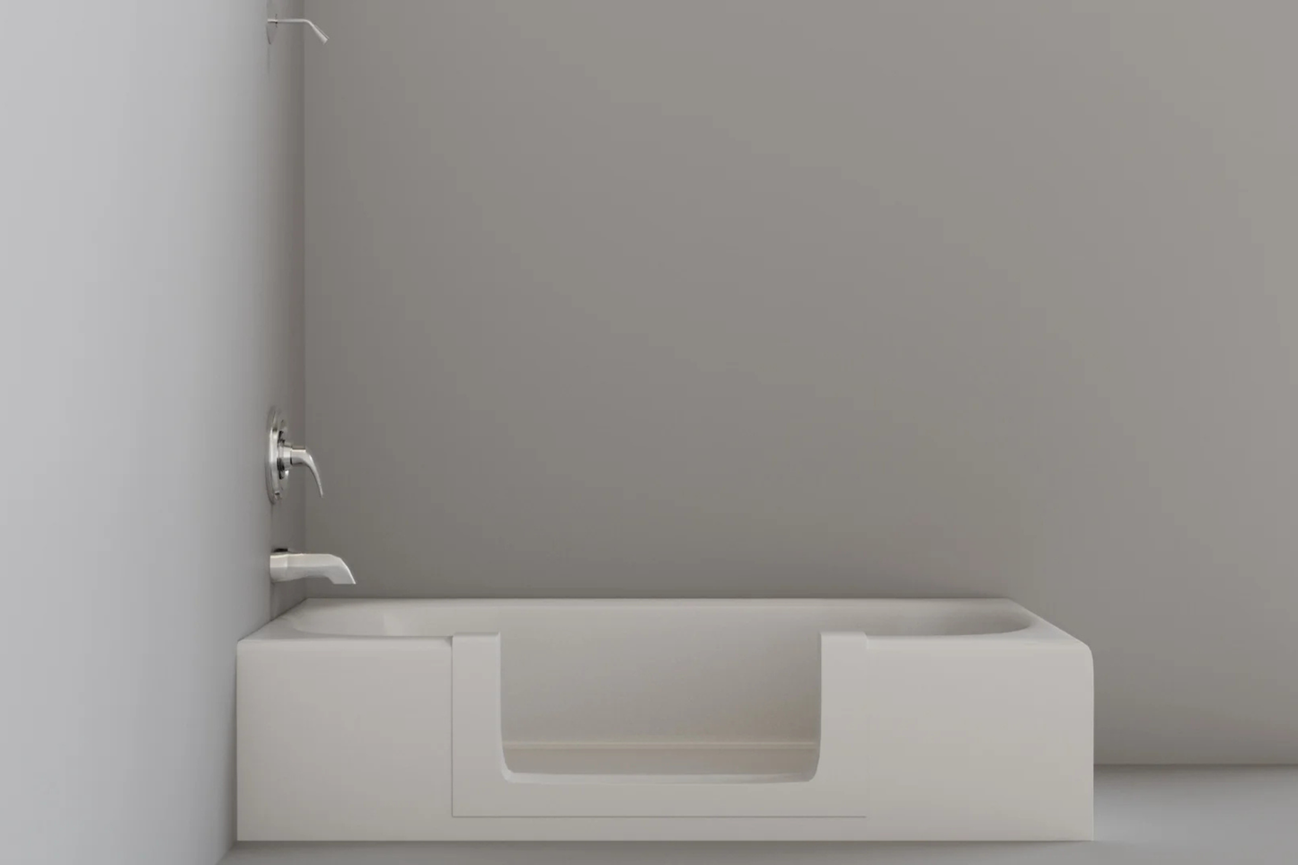 Bathtub Walk Thru Accessibility Insert For Easy Walk Through Or Step In Shower