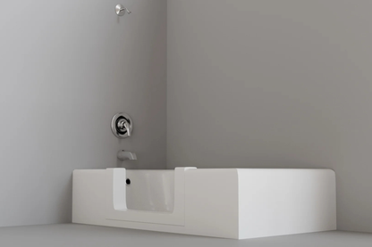 Bathtub Walk Thru Accessibility Insert For Easy Walk Through Or Step In Shower