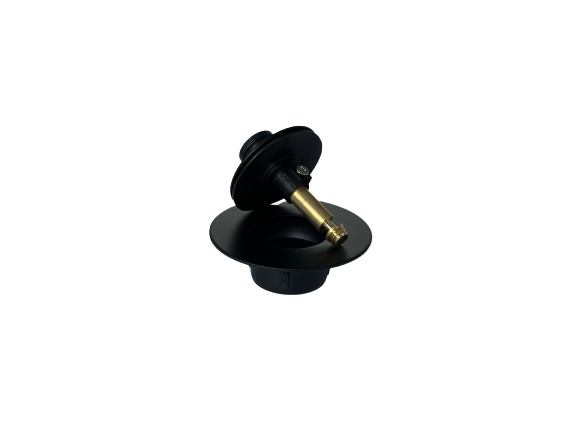 Non-Threaded Bathtub Flip-Top Drain Stopper with Snap-In Flange