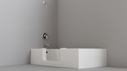 Bathtub Walk Thru Accessibility Insert For Easy Walk Through Or Step In Shower
